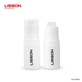 Custom Plastic Hair Oil Scalp Serum Care Massage Bottle Packaging with Soft Silicone Applicator