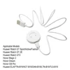 Base de carga blanca con cable -B