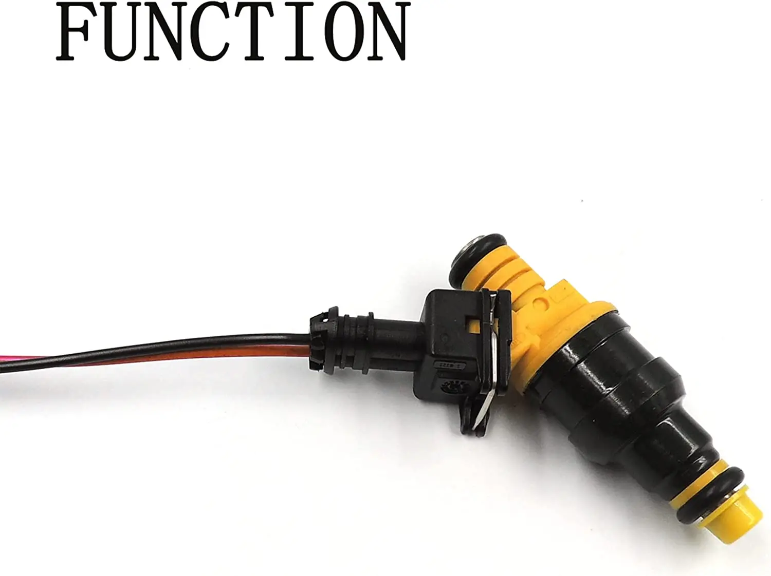 thumbnail image 2 of 4x BOSCH Style EV1 OBD1 Fuel Injector Connector Pigtails – Wiring Clips – The Speed Shop TTS554 2 of 3