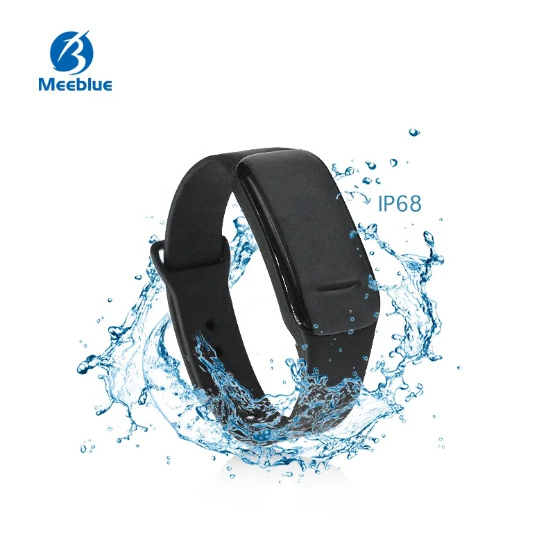Social Distance Proximity tracker Alarm Bracelet Personal Alarms bluetooth Alarm Ip67 Waterproof NRF51822 Chip BLE Beacon