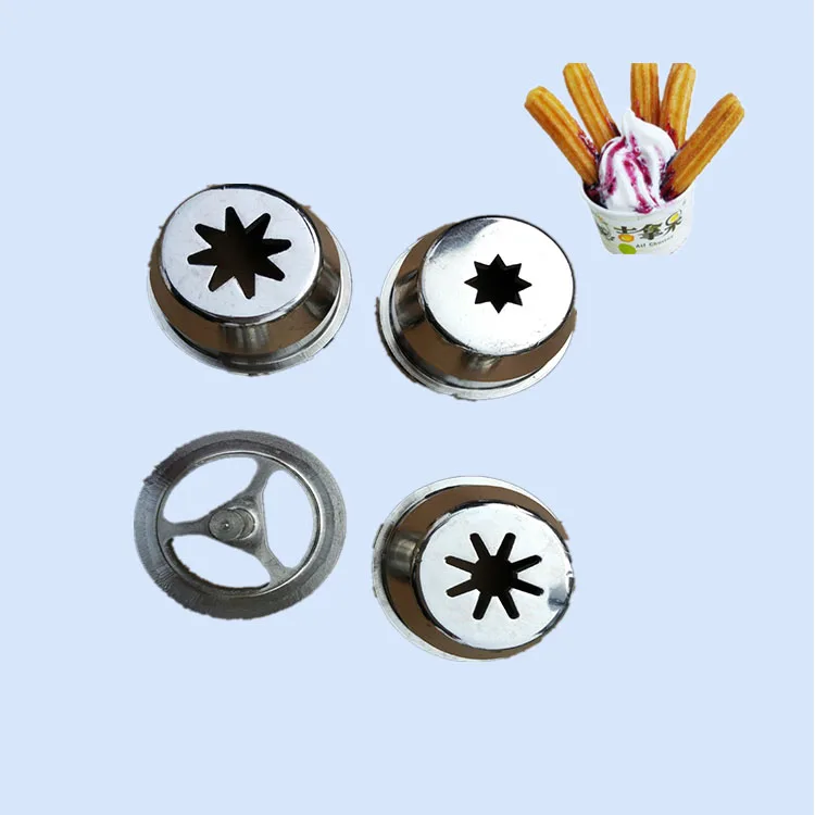 Four Shapes Manual Operation Mobile Food Truck Churros Maquinas De