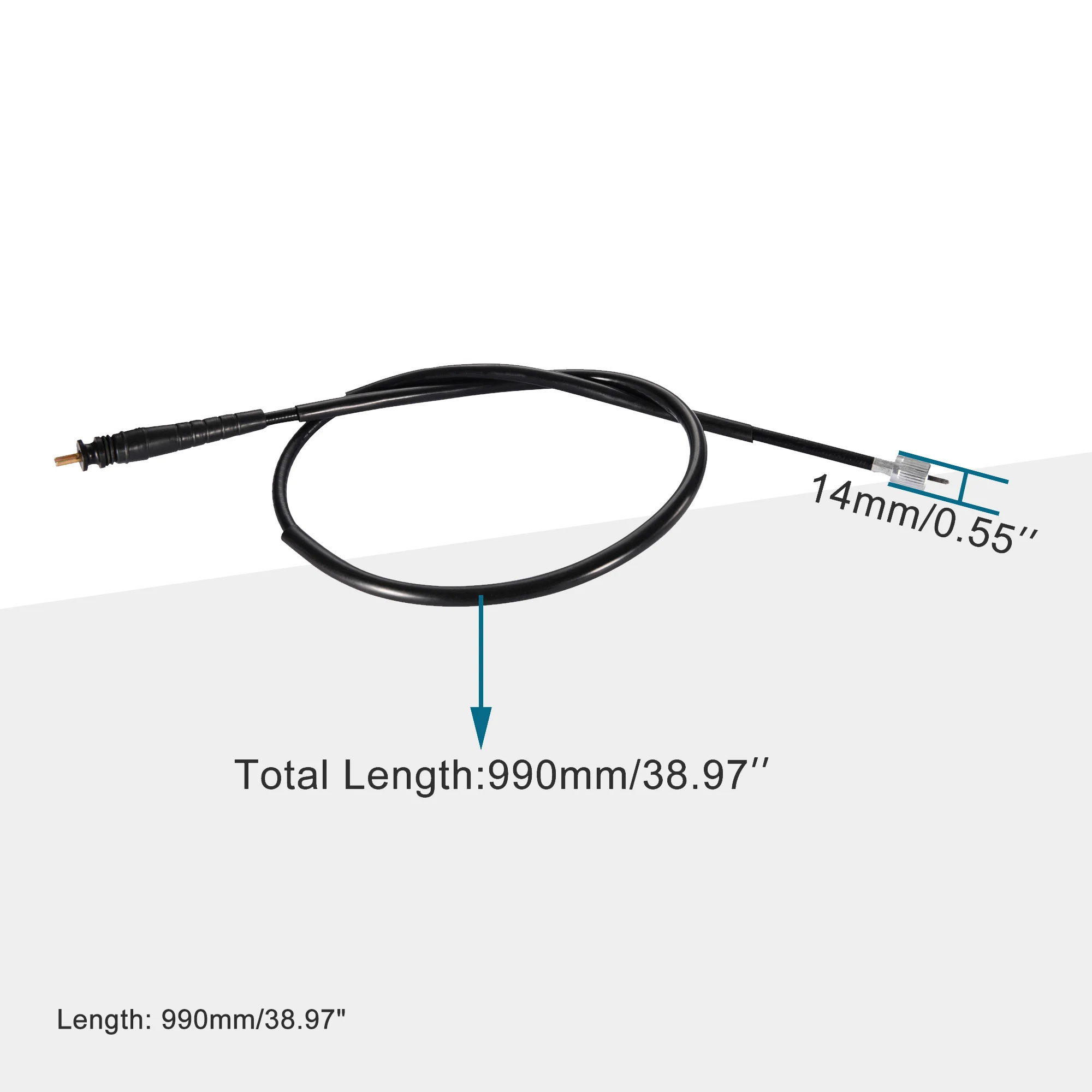 GOOFIT 38.98" Speedometer Cable for 50cc 70cc 90cc 110cc 125cc 150cc Moped Dirt Bike Motor Scooter