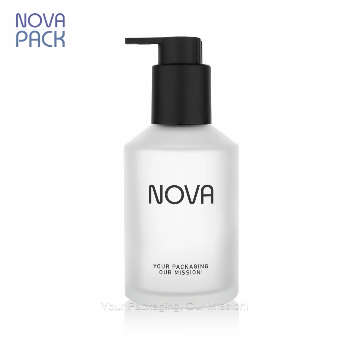 Sloping Slanted Shoulder Glass Bottle 100ml 120ml 200ml Body Oil Lotion