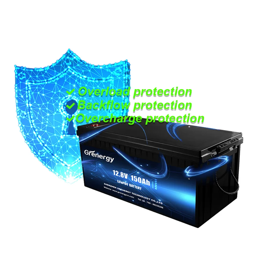 Smart APP UL CE 2Kw Battery Lithium Ion RV Lifepo4 Battery Pack 480Wh 12V 100Ah 200Ah 500Ah App BMS Solar Power for Boat