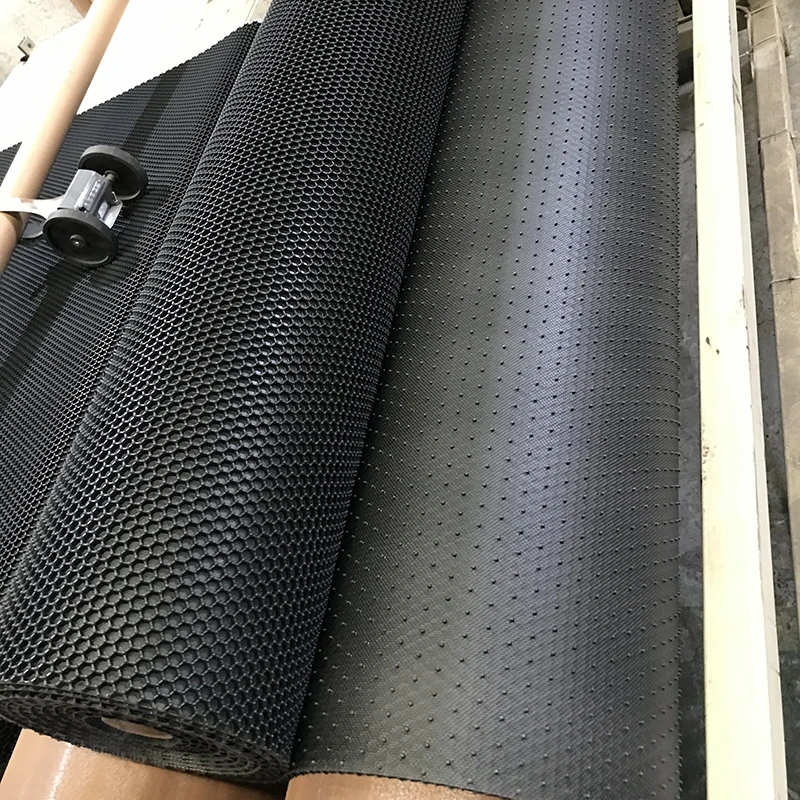 Artes PVC Anti-slip Luxury Diamond Universal Custom Car Floor Mats Materials factory