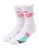 Blanco y rosa