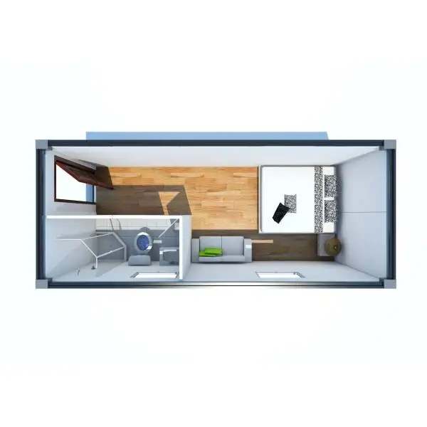 ce standard prefabricated building modular flat pack