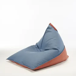 Custom Living Room Cozy Triangle bean bag Sofa Big Lazy Bean Bag For Adults bean bag covers NO 3