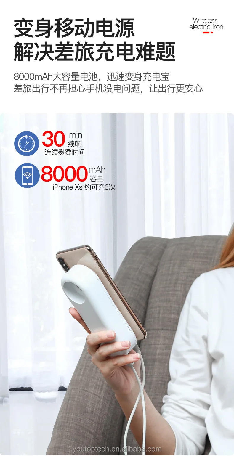 Mini Portable Charging Ironing Machine