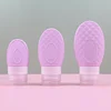 Purple Silicone Refillable Bottle