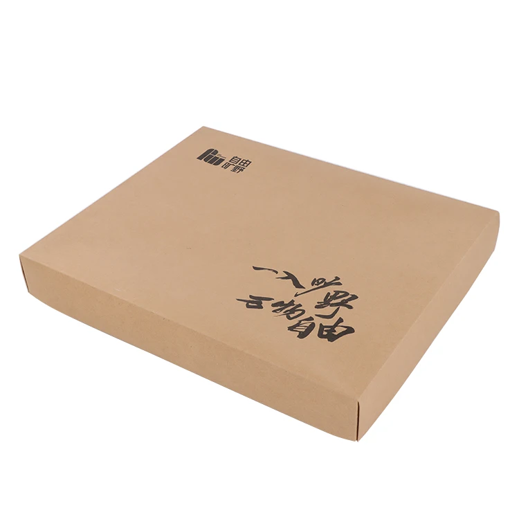 Custom Portable Food Packing Pizza Box Kraft Paper Box With Printed Logo