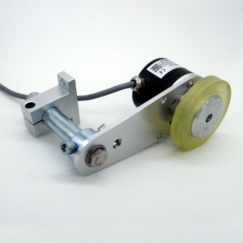 Ruota Misuratore Encoder 250mm - Gomma E Lega Alluminio Per Applicazioni Industriali - Foto 4