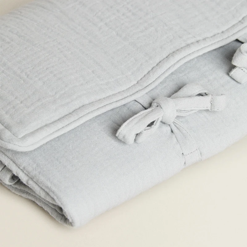 Foldable And Portable Cradle Pad Organic Muslin For Baby Bedding Baby