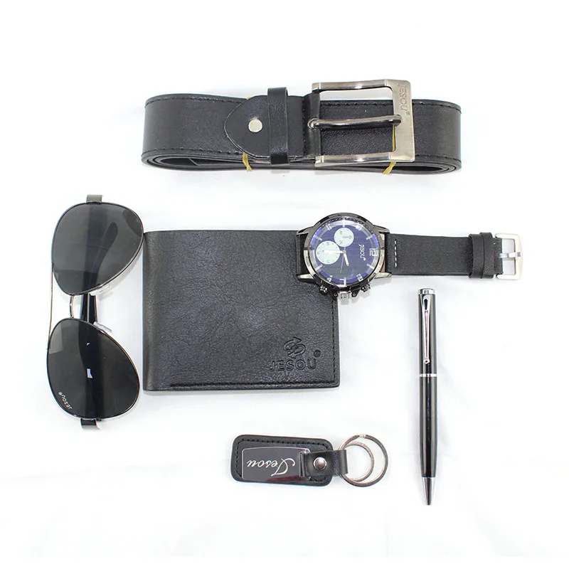 Custom Design Wallet Sets Belt Sunglass Keychain Exquisite Packaged
