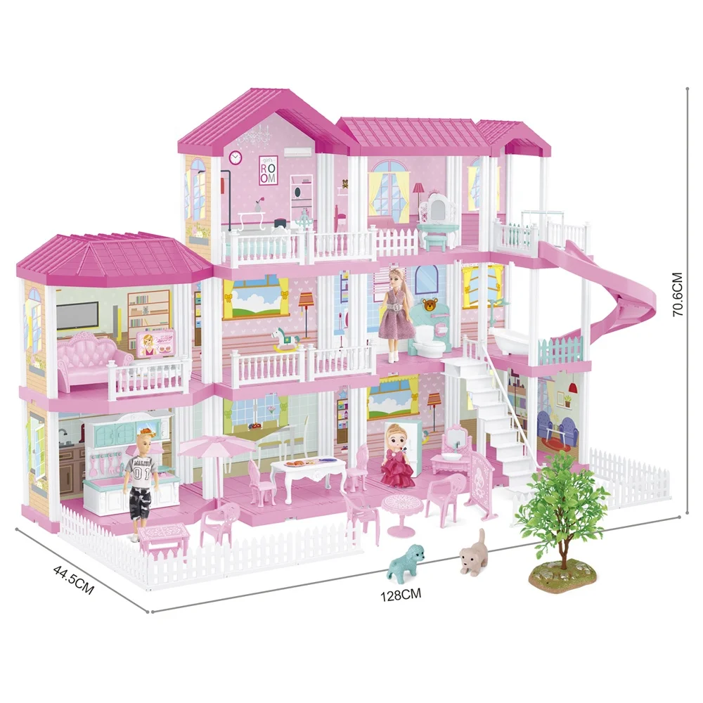 Pretend Play Princess Toy Accessories DIY Dream House