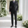 9011Y-T Black  (suit +  pants)