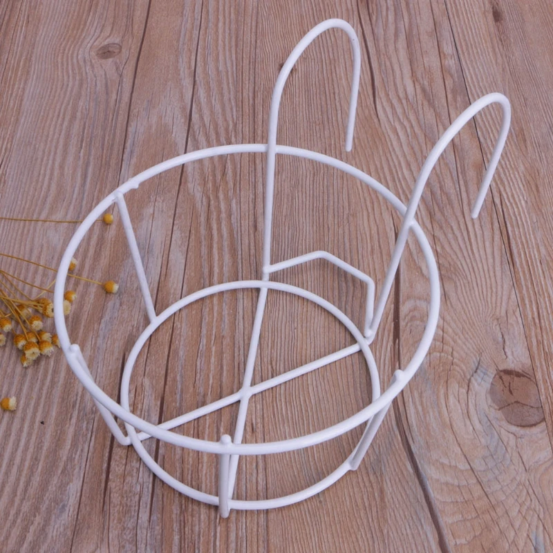 Подвесные железные стеллажи для растений балкона круглый цветочный горшок стойка ограждения