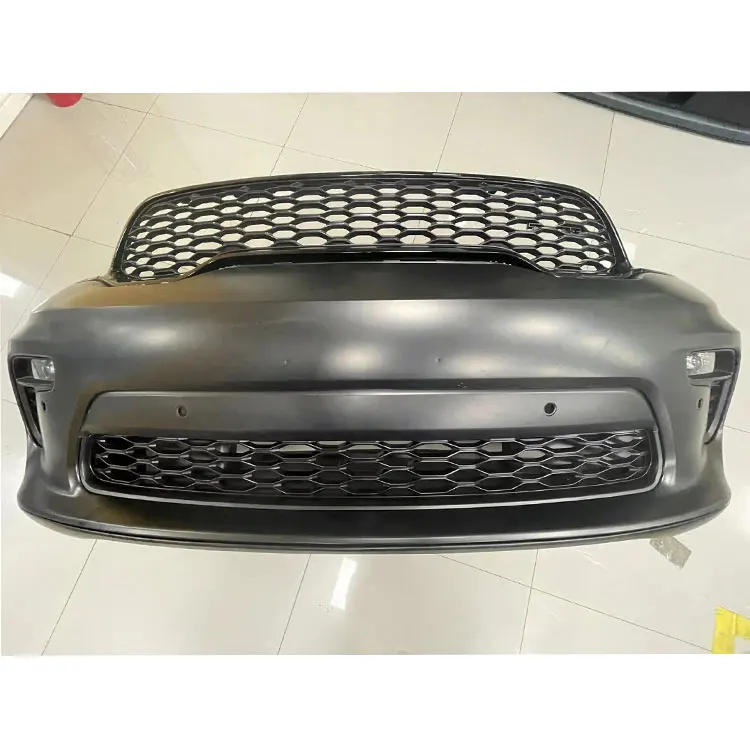 High Quality Auto Body Kit Front Bumper Grille With Drl Daytime Running Light Head Lamp For