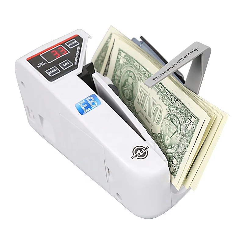 LD-30 Quiet Money Counter Machine Mini Portable Banknote Counter Money Verifier Discriminator Cash Counting and Checkout ROHS