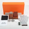 Brown-with Leather Strop,3pcs Replacement disc,Glove,Cloth,Paste