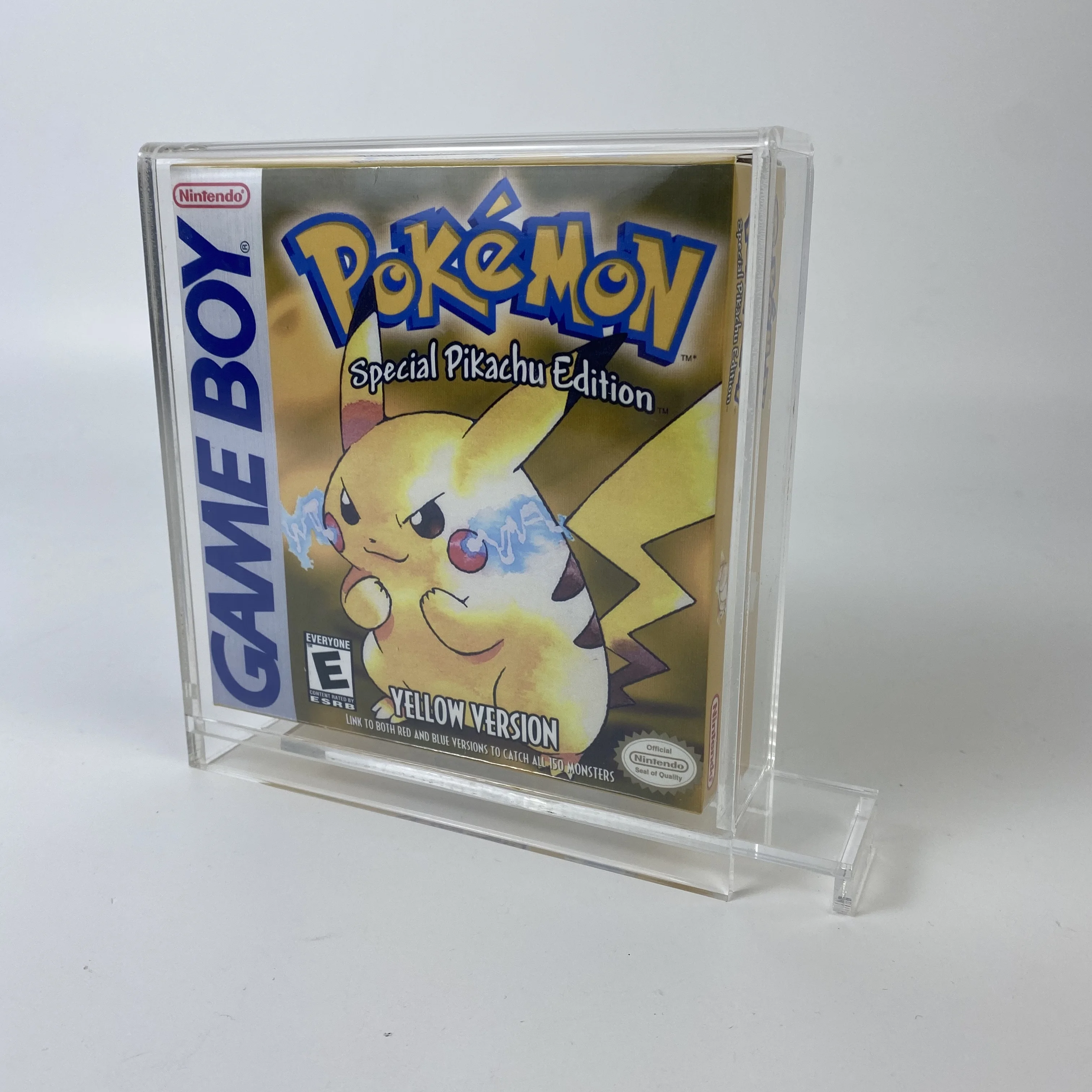 Factory Custom Acrylic Nintendo Game Boy Boxed Video Game Uv Protective