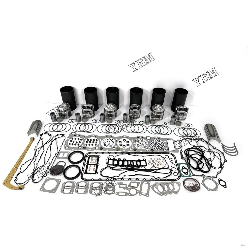 6WG1 Overhaul Kit With Engine Bearings Cylinder Piston Rings Full Gasket Kit for Isuzu