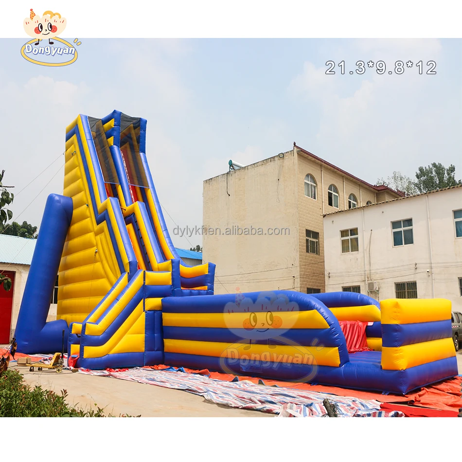 72ft Blue Giant Indoor Water Slide for Home Use-Adult Waterslides for ...