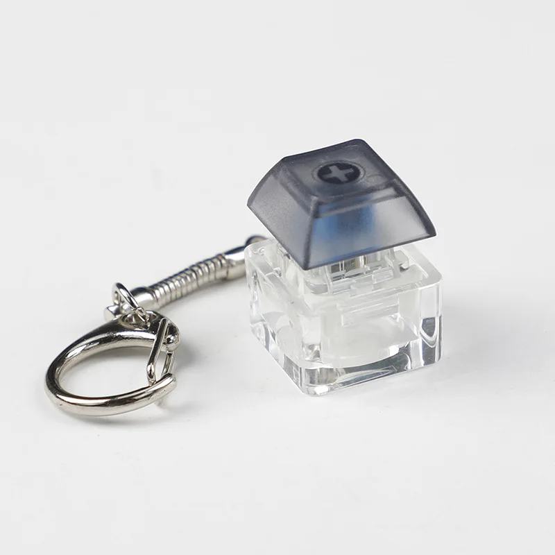Keycap Fidget Keychain Custom Your Design Click Keychains Click Fidget Keychain Multiple Color Options Stim Toy Stress Relief
