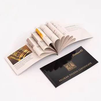 Creative Business Corporate Brochure Custom Printing Product Magazine Brochure Product Flyer Printing Saddle Binding Service