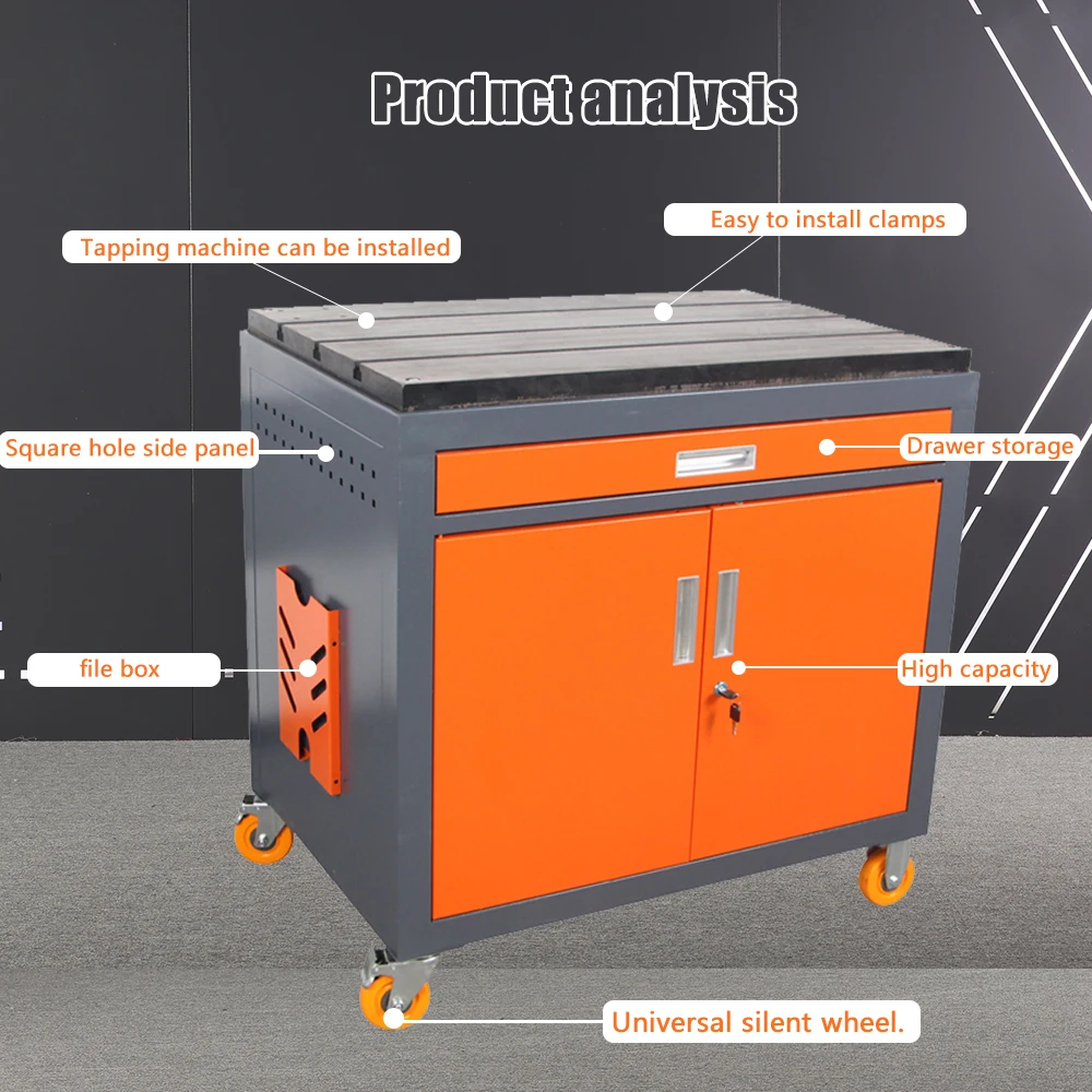 Lyreign Electric Tapping Machine Workbench Drawer With Door And Lock