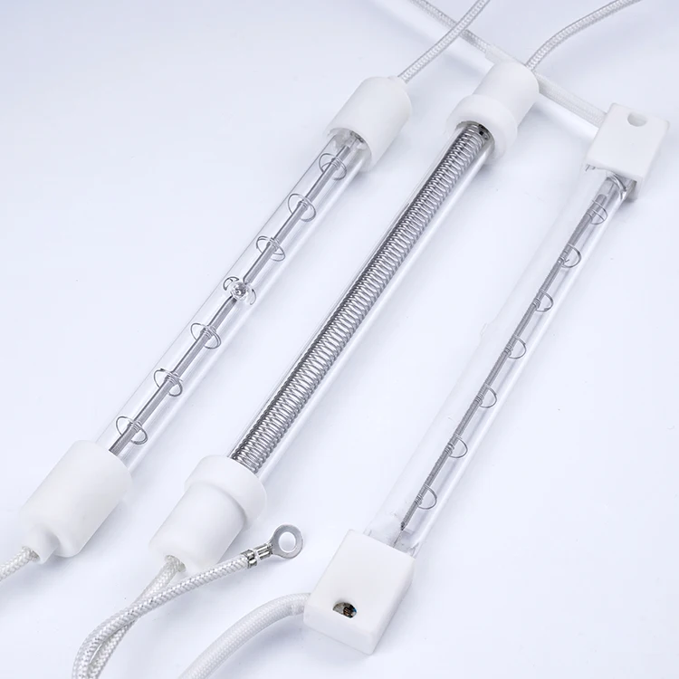 Factory Supply  Infrared Oven Heater Heating Lamp Ir Infrared Halogen Heater Lamp for Printing Machine