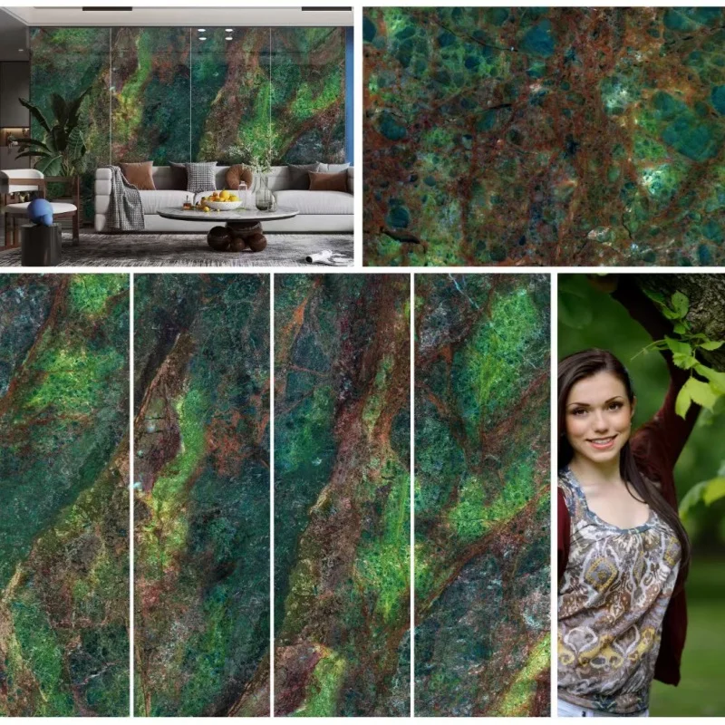 High Quality UV Board PVC Marble Sheets 3D Color Stone Powder Factory Direct Price Waterproof Wall Panel Recyclable Cutting