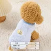 Bee Milk Dog Clothes Blue