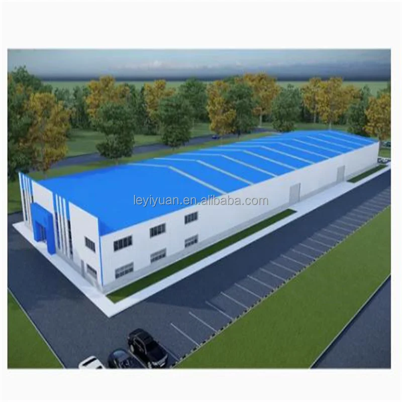 Заводская сборная стальная конструкция цех холодного хранения завод для строительства коровьей фермы склад