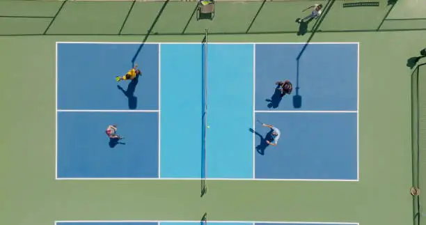 Portable Pickleball Roll Easy to Install New Material Pickleball Court Flooring Roll Mat Pickleball Roll Flooring
