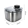 Stainless steel natural color