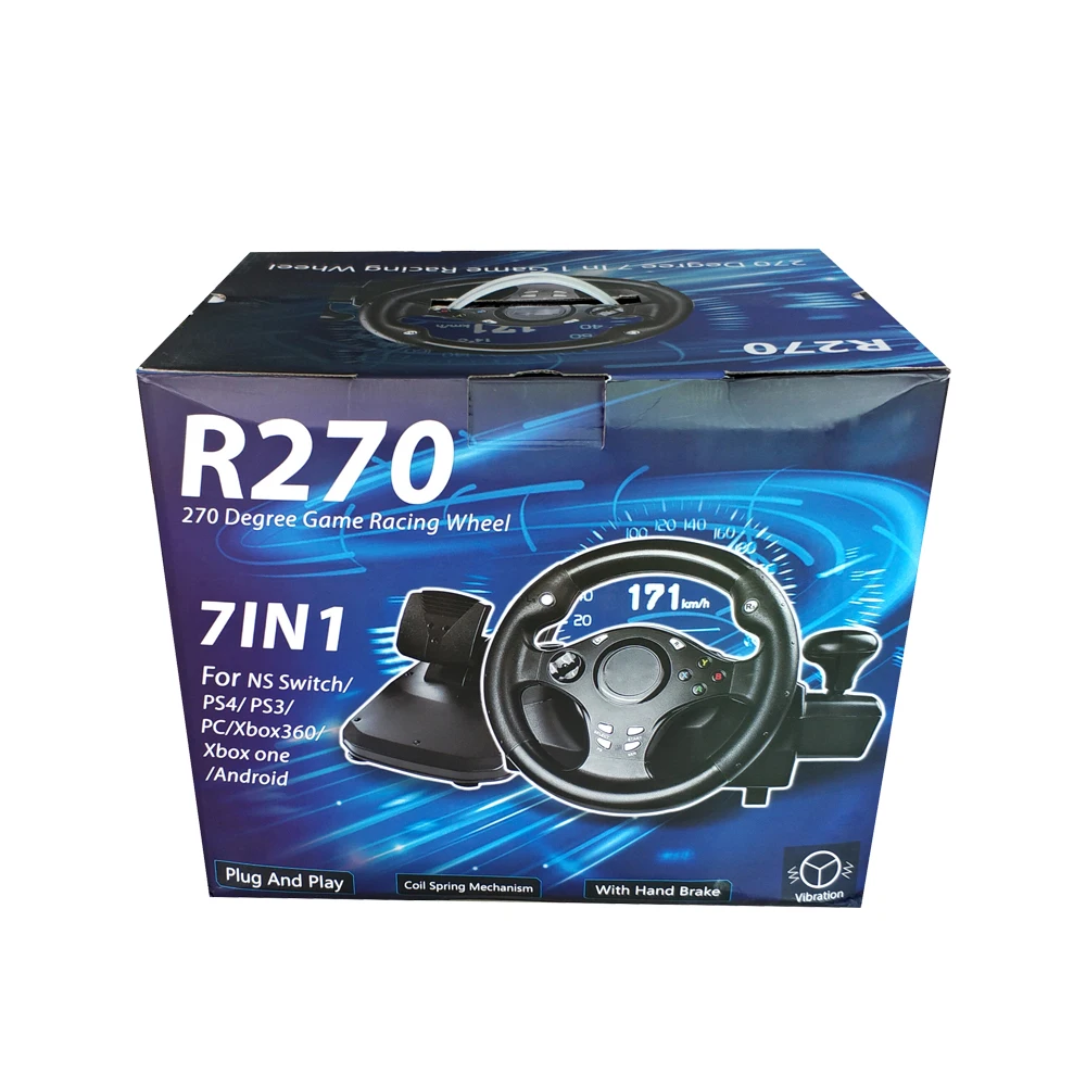Высокое качество R270 видеоигры Рулевое колесо для ps4/ps3/pc/switch/xbox