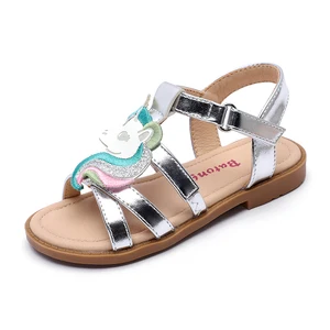 Kids Shoes for Girls Flats 2023 Summer New Arrival Comfortable Open-toed Princess Girls Children Casual Beach Sandals Shoes