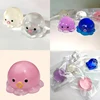 20687-Octopus Transparent squishy[Random colors; 1/pvc bag]