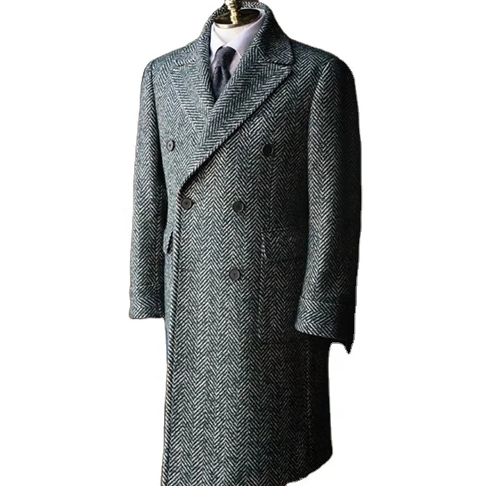 Custom Size Half Handmade Men Overcoat Made To Measure Tailoring Coat With Good Price&fast Delivery