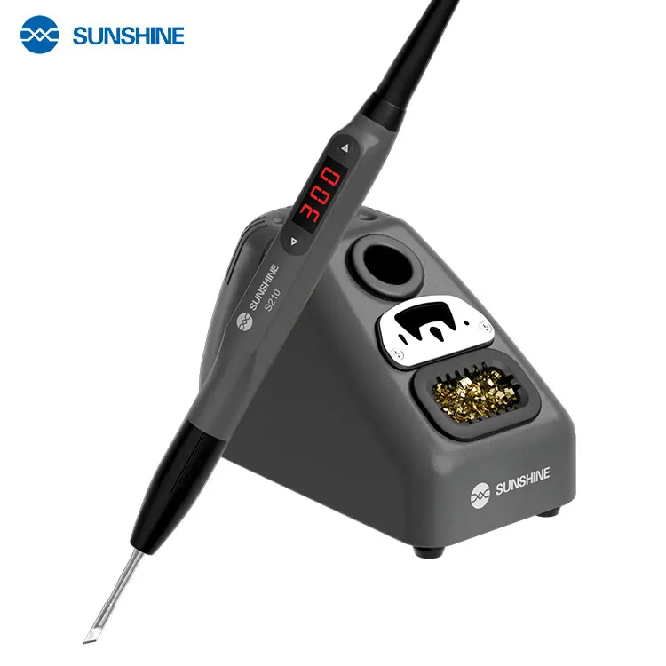 SUNSHINE S210 Smart Portable Soldering Iron Phone Repair Soldering Station Fast Melting Tin