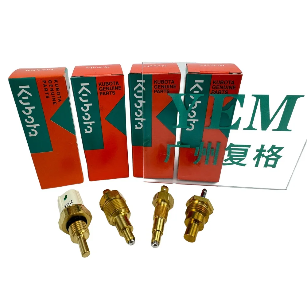 Best Quality D1105 D1301 D1302 D1305 Water Temperature Sensor for Kubota Diesel Engine Machinery Engine