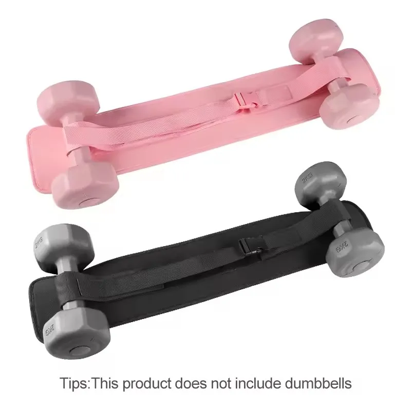 Booty Exercise Hip Thrust Belt for Dumbbells With Padding Easy to Use Wit