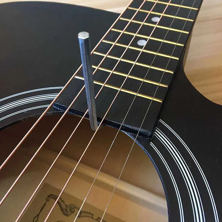 Lot De 3 Clés De Réglage Manche Guitare 6.35mm 7mm 8mm - Outil Fer Noir
