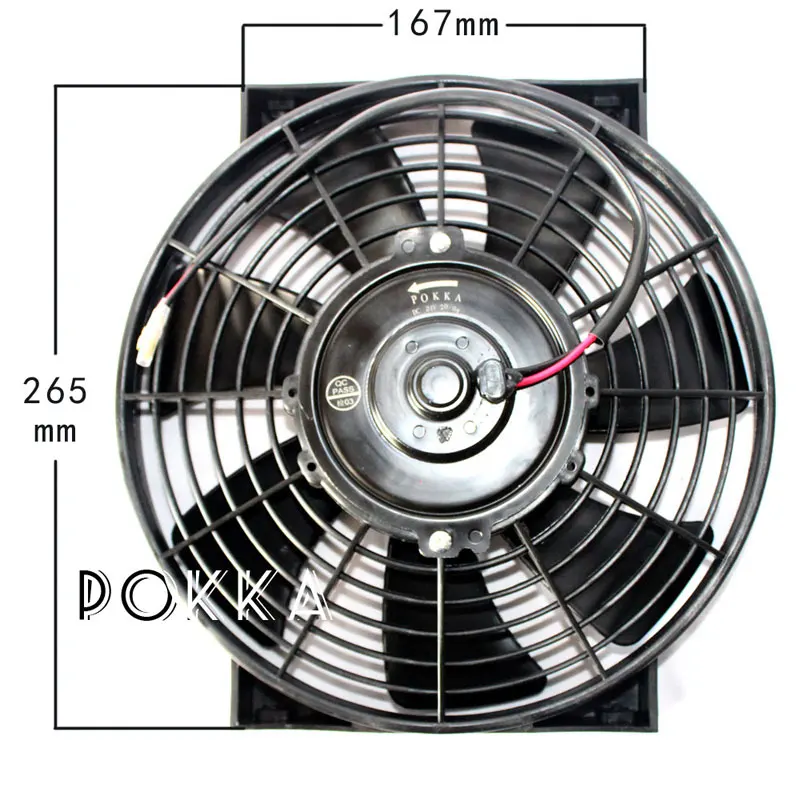 Pokka Dc 12v Radiator Fan Motor Universal Auto Ac Fan Motor Buy