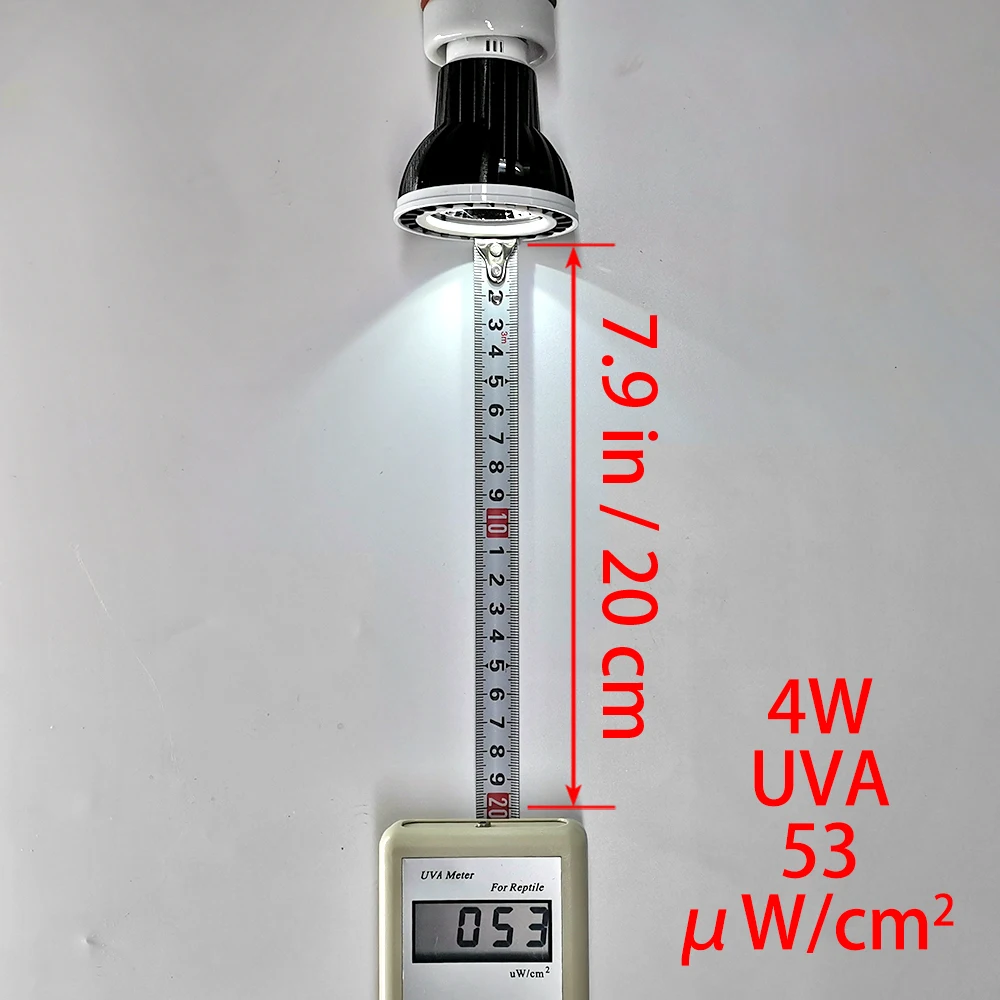 4w 9w Led Uvb Uva Reptile 5.0 10.0 Sun Light Turtle Uv Bulb Full