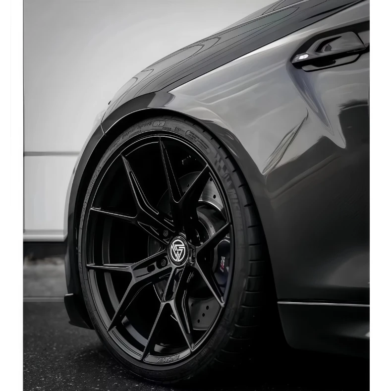 XINLAI Hot 1 Piece Deep Concave Forged Brushed Polished 5x120 5x112 5x114.3 18 19 20 21 22 Inch Wheel for Racing Car Wheel - Image 1