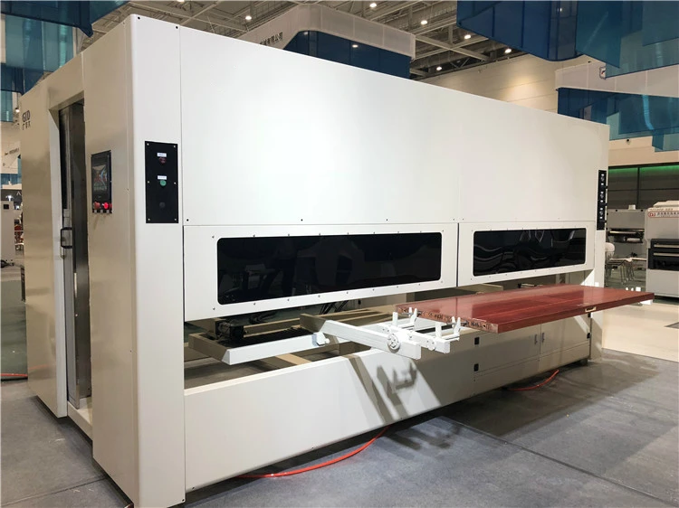 High Efficiency Full Automatic UV Coating Line for Wood MDF PVC Automatic 5 Axis Spray Painting Machine for Doors