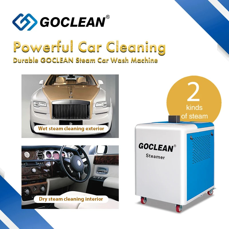 Goclean Steam Machine for Car Wash Pressure Washer - China Car Wash, Car  Washing Machine