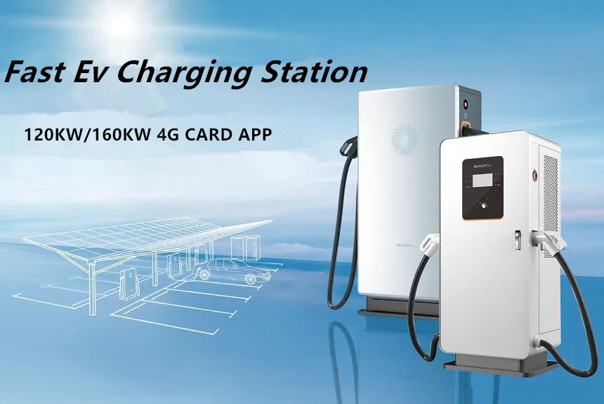 Sungrow Dc Ev Charging Station Chademo Ccs 120kW Electric Car Charger ...